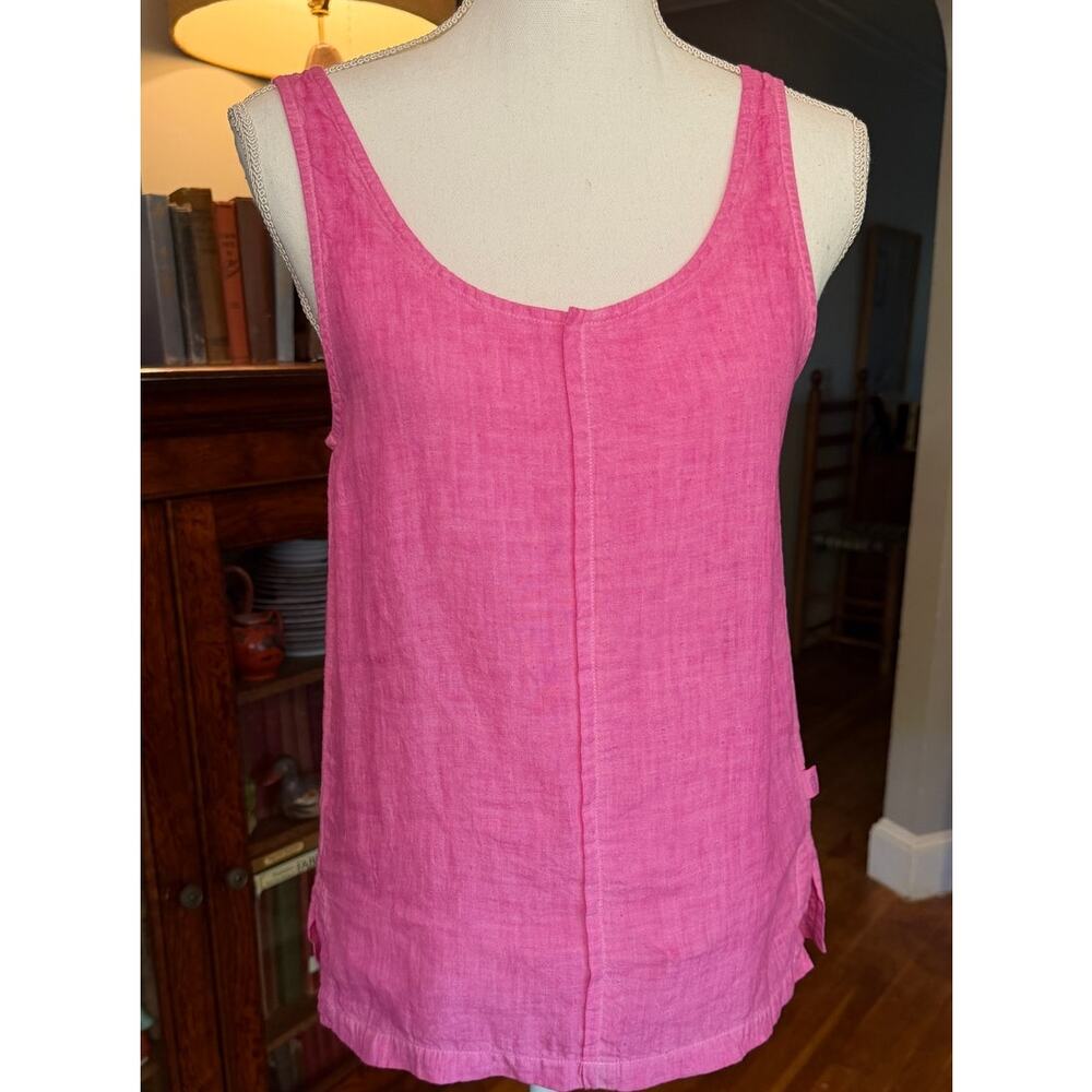 NWT Elmente Clemente Linen Tank, Size 0